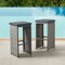 Alaterre Furniture Asti All-Weather Wicker Set of Six 30"H Pub Stools with Cushions AWWF08FF - alternate 1